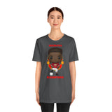 Marcus Rashford Manchester United, Soft Cotton Bella and Canvas Short Sleeve Tee shirt