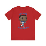 Barry Sanders Detroit Lions, Soft Cotton Bella and Canvas Short Sleeve Tee shirt