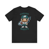 Carson Wentz Philadelphia Eagles (White Jersey), Soft Cotton Bella and Canvas Short Sleeve Tee shirt