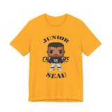 Junior Seau L.A Chargers, Soft Cotton Bella and Canvas Short Sleeve Tee shirt