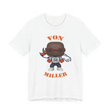 Von Miller Denver Broncos, Soft Cotton Bella and Canvas Short Sleeve Tee shirt