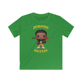Jerome Bettis Pittsburgh Steelers, Kids Gildan Softstyle Tee Shirt