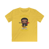 Jerome Bettis Pittsburgh Steelers, Kids Gildan Softstyle Tee Shirt