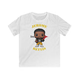 Jerome Bettis Pittsburgh Steelers, Kids Gildan Softstyle Tee Shirt