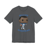 Barry Sanders Detroit Lions, Soft Cotton Bella and Canvas Short Sleeve Tee shirt