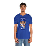 Mookie Betts L.A/Brooklyn Dodgers, Soft Cotton Bella and Canvas Short Sleeve Tee shirt