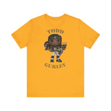 Todd Gurley L.A Rams (Large), Soft Cotton Bella and Canvas Short Sleeve Tee shirt
