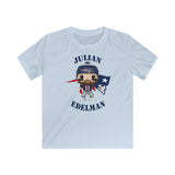 Julian Edelman New England Patriots, Kids Gildan Softstyle Tee Shirt