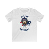 Julian Edelman New England Patriots, Kids Gildan Softstyle Tee Shirt