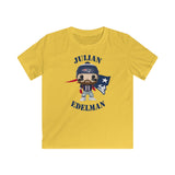 Julian Edelman New England Patriots, Kids Gildan Softstyle Tee Shirt