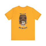 Kevin Durant Golden State Warriors, Soft Cotton Bella and Canvas Short Sleeve Tee shirt