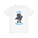 Cam Newton Carolina Panthers, Soft Cotton Bella and Canvas Short Sleeve Tee shirt