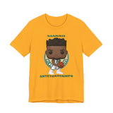 Giannis Antetokounmpo Milwaukee Bucks , Soft Cotton Bella and Canvas Short Sleeve Tee shirt