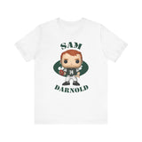 Sam Darnold New York Jets, Soft Cotton Bella and Canvas Short Sleeve Tee shirt