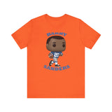 Barry Sanders Detroit Lions, Soft Cotton Bella and Canvas Short Sleeve Tee shirt