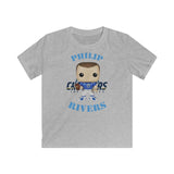 Philip Rivers L.A Chargers, Kids Gildan Softstyle Tee Shirt