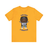 Amari Cooper Dallas Cowboys, Soft Cotton Bella and Canvas Short Sleeve Tee shirt