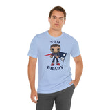 Tom Brady New England Patriots (Large), Soft Cotton Bella and Canvas Short Sleeve Tee shirt