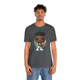 Giannis Antetokounmpo Milwaukee Bucks , Soft Cotton Bella and Canvas Short Sleeve Tee shirt