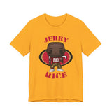 Jerry Rice San Francisco 49ers, Soft Cotton Bella and Canvas Short Sleeve Tee shirt