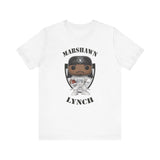 Marshawn Lynch Oakland Raiders, Soft Cotton Bella and Canvas Short Sleeve Tee shirt
