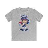 Josh Allen Buffalo Bills, Kids Gildan Softstyle Tee Shirt