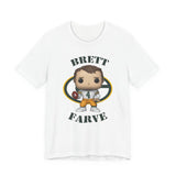 Brett Farve Green Bay Packers, Soft Cotton Bella and Canvas Short Sleeve Tee shirt