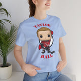 Taylor Hall New Jersey Devils, Soft Cotton Bella and Canvas Short Sleeve Tee shirt