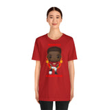 Marcus Rashford Manchester United, Soft Cotton Bella and Canvas Short Sleeve Tee shirt