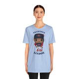 Francisco Lindor Cleveland Indians, Soft Cotton Bella and Canvas Short Sleeve Tee shirt