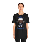 Deion Sanders Dallas Cowboys Throwback, Soft Cotton Bella and Canvas Short Sleeve Tee shirt