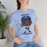 Jackie Robinson L.A/Brooklyn Dodgers, Soft Cotton Bella and Canvas Short Sleeve Tee shirt