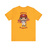 Bryce Harper Washington Nationals, Soft Cotton Bella and Canvas Short Sleeve Tee shirt