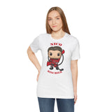Nico Hischier New Jersey Devils, Soft Cotton Bella and Canvas Short Sleeve Tee shirt