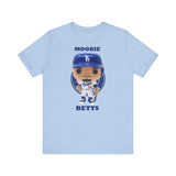 Mookie Betts L.A/Brooklyn Dodgers, Soft Cotton Bella and Canvas Short Sleeve Tee shirt