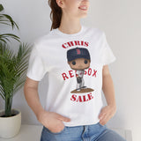 Chris Sale Boston Red Sox, Soft Cotton Bella and Canvas Short Sleeve Tee shirt
