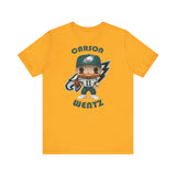 Carson Wentz Philadelphia Eagles (White Jersey), Soft Cotton Bella and Canvas Short Sleeve Tee shirt