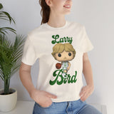 Larry Bird Celtics Basketball, Soft Cotton Bella and Canvas Short Sleeve Tee shirt