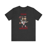 Tom Brady, Tampa Bay Buccaneers Soft Cotton Bella and Canvas Short Sleeve Tee shirt