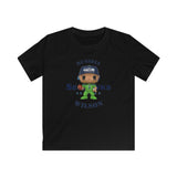 Russell Wilson Seattle Seahawks (Green), Kids Gildan Softstyle Tee Shirt