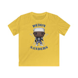 Deion Sanders Dallas Cowboys Throwback, Kids Gildan Softstyle Tee Shirt