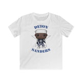 Deion Sanders Dallas Cowboys Throwback, Kids Gildan Softstyle Tee Shirt