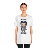 Babe Ruth New York Yankees, Soft Cotton Bella and Canvas Short Sleeve Tee shirt