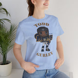 Todd Gurley L.A Rams (Large), Soft Cotton Bella and Canvas Short Sleeve Tee shirt