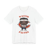 Walter Payton Chicago Bears (White), Soft Cotton Bella and Canvas Short Sleeve Tee shirt