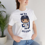 Wil Myers San Diego Padres, Soft Cotton Bella and Canvas Short Sleeve Tee shirt