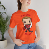 Taylor Hall New Jersey Devils, Soft Cotton Bella and Canvas Short Sleeve Tee shirt