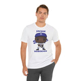 Jackie Robinson L.A/Brooklyn Dodgers, Soft Cotton Bella and Canvas Short Sleeve Tee shirt