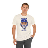 Mookie Betts L.A/Brooklyn Dodgers, Soft Cotton Bella and Canvas Short Sleeve Tee shirt