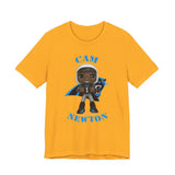 Cam Newton Carolina Panthers, Soft Cotton Bella and Canvas Short Sleeve Tee shirt